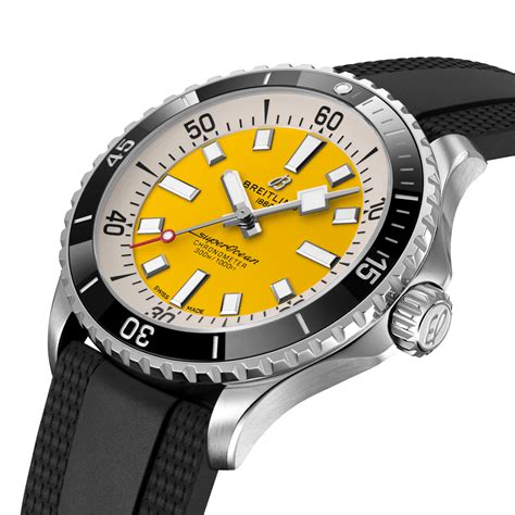 breitling superocean 42 gelb|breitling superocean 42 chronograph.